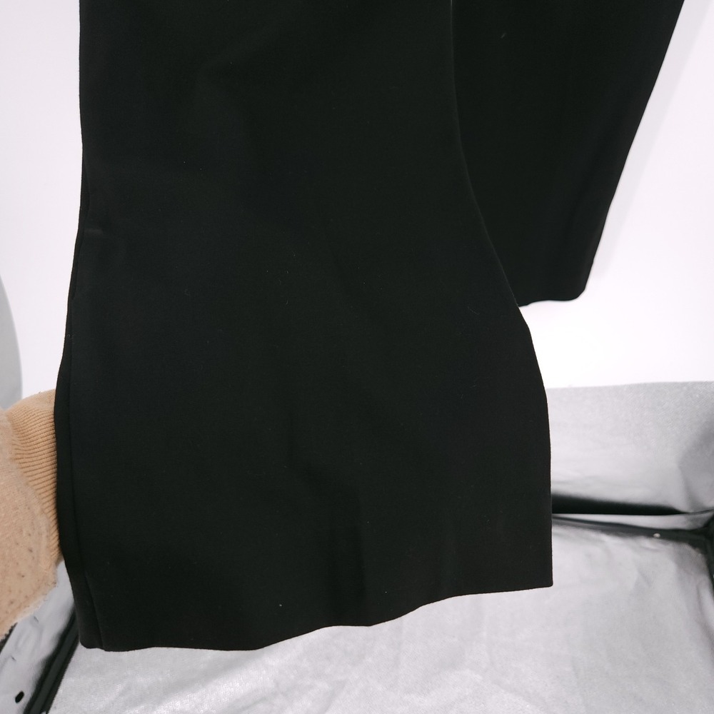 Kasper High Rise Pull On Boot Leg Dress Pant with Belt Black Womens XL NWT - Picture 8 of 11